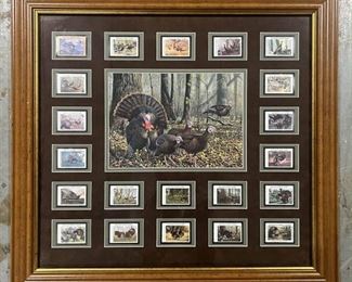 Wild Turkey Stamp Collection