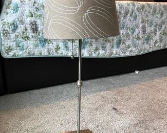 Brushed Metal Lamp