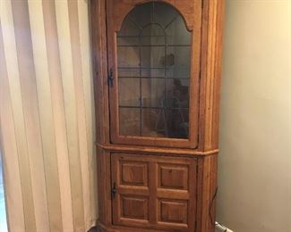 Corner Curio Cabinet
