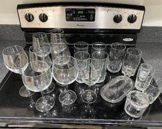 Mixed Lot of Glassware
