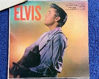 Highly collectible Elvis record album