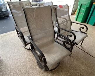 Tropitone patio chairs