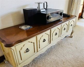 Vintage Bassett Console Table