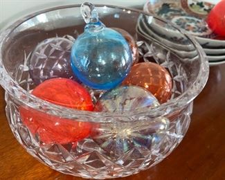 blown glass ornaments