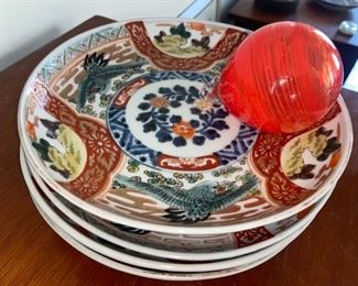Newer ASIAN pattern Imari style bowls