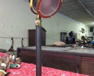 Black movie theater lamp