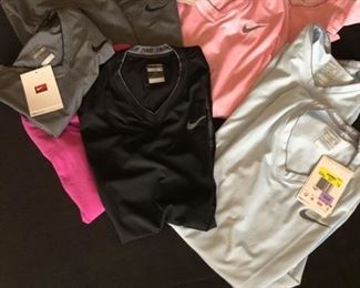 Nike Dry Fit Tops - NWT - size small $100 for all - 9 total 