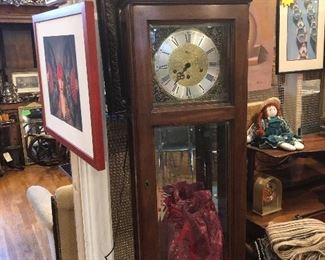 Item # 2: B/o Ridgeway antique clock, price 660