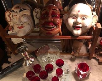 3300) Item # 6 : Assorted masks , prices vary $90-280