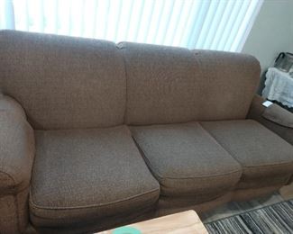 New couch  elegant& comfortable . My picture dosen't do it justice.