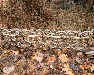 Antique Cast Iron Fence Trim
