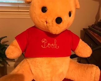 Large Winnie the Pooh stuffed bear