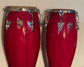 Cosmic CP Percussion Congas in Red