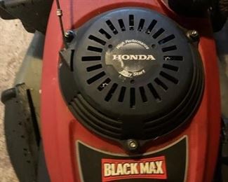 Black Max 21" 160cc Front Wheel Drive Mower Powered by Honda