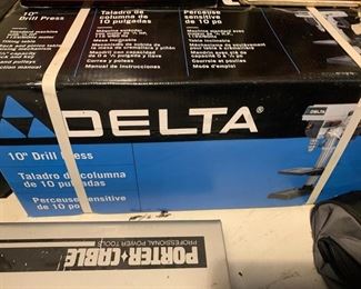 Delta 10" Drill Press New in Box 