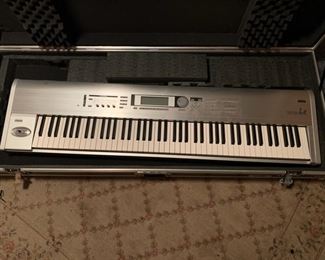 Korg Triton Le Music Workstation in Road Ready Case
