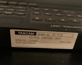 Tascam RC-416 Remote Control Unit for Reel to Reel