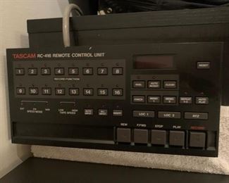 Tascam RC-416 Remote Control Unit for Reel to Reel
