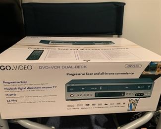 Go Video DV2130 DVD/VCR Combination New in Box 