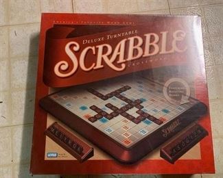Vintage Deluxe Turntable Scrabble