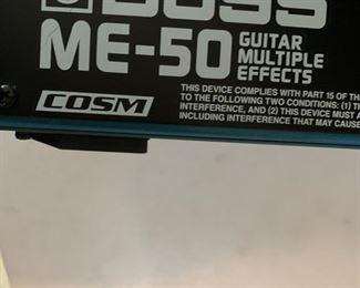 BOSS ME-50 Guitar Multiple Effects Processor Multi Guitar Effect Pedal