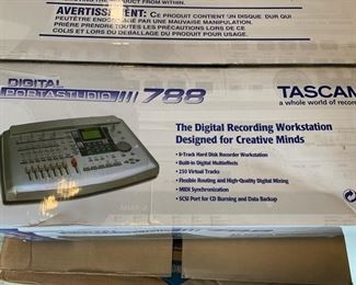 Tascam Digital Portastudio 788 - 8 Track Digital Recorder New in Box