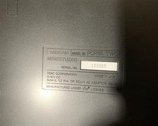 Tascam Porta Two Ministudio 4-Track Cassette Recorder