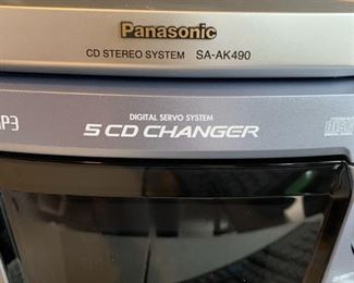Panasonic CD Stereo System SA-AK490