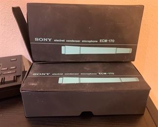 Sony Electret Condenser Microphone EMC-170