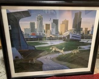 "Den of Antiquity" by Tim Wistrom Signed and Numbered 73/950