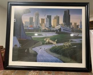 "Den of Antiquity" by Tim Wistrom Signed and Numbered 73/950