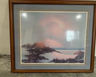 Signed Framed Print 