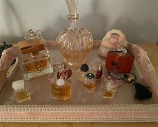 Small perfume collection