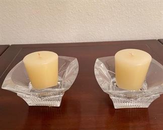 Crystal Candle Holders 