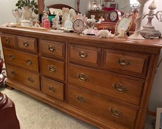 Vintage Heywood Wakefield Maple 11 Drawer Dresser