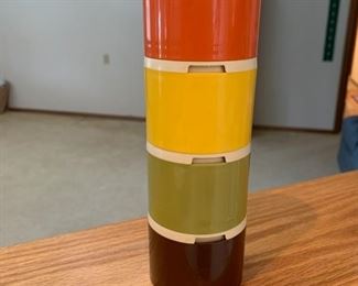 Vintage Tupperware #1308 Stackable Spice Tower Shakers