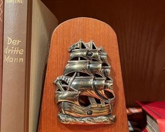 Pirate Ship Book End