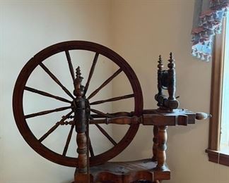 Antique Spinning Wheel