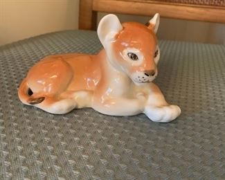 Russian Porcelain Lioness