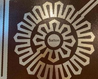 Vintage Salton Electric Rolling Cart - Hot Table