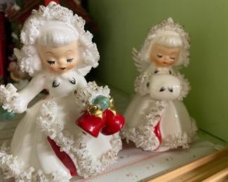 Vintage Christmas Angel Figurines