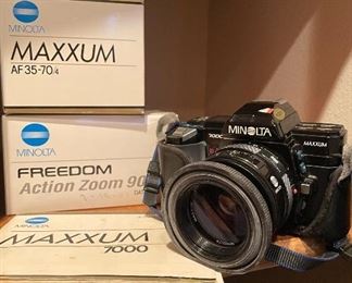 Minolta Maxxum 7000 Camera