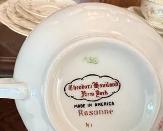 Haviland Rosanne China