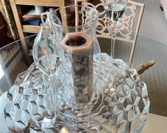 Fostoria American Platter for Punch Bowl