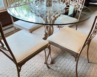 Vintage Iron Dining Table