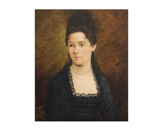 Francois Petit (1819-1892, FRA), Portrait, 1889
