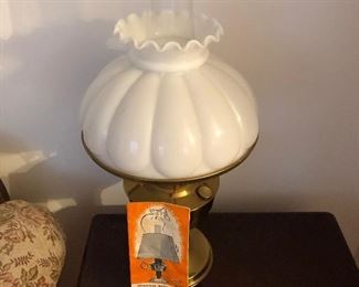 Aladdin  lamp with original brochure