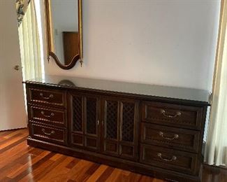 Drexel dresser and mirror