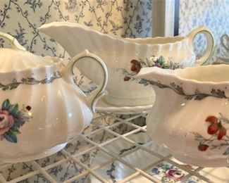 Royal Doulton "The Chelsea Rose" china - 114 pieces