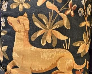 One of two matching pillows